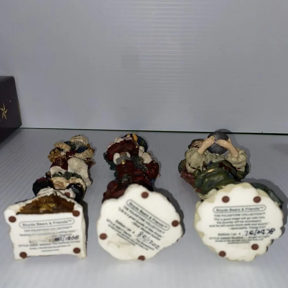Boyd's Collection Christmas Figures, Illumina, Sliknick, Nanny, W/Boxes
